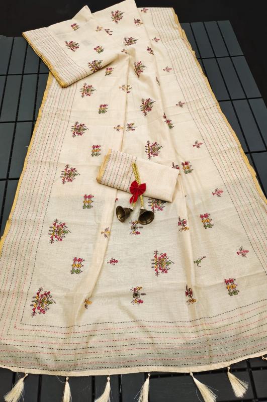 Sabella Hastika Premium Khadi Tussar Silk saree Wholesale Catalog