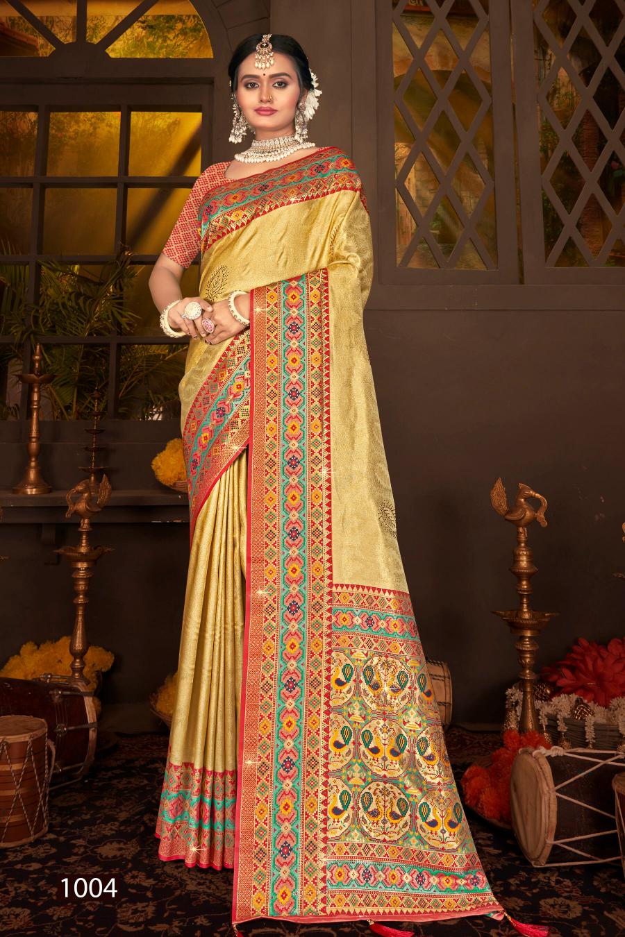 Saroj Dhadkan Tissue Swarovski vol.2 Tissue silk saree  in surat with price wholesale