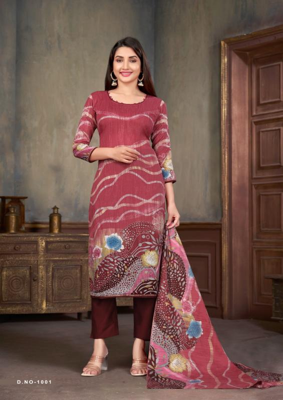 SAT Pashmina Shwal Suit Vol-13 – Dress Material - Wholesale Catalog