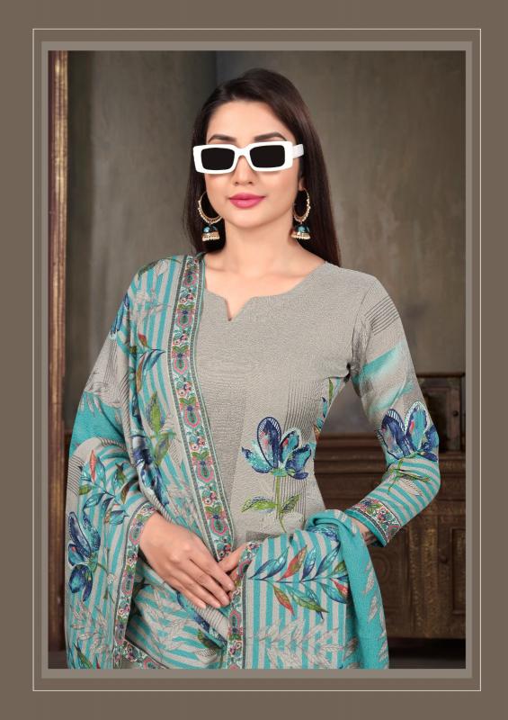SAT Pashmina Shwal Suit Vol-13 – Dress Material - Wholesale Catalog