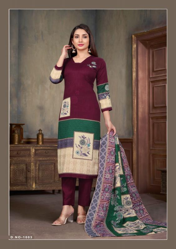 SAT Pashmina Shwal Suit Vol-13 – Dress Material - Wholesale Catalog