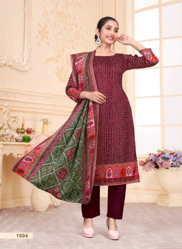SAT Pashmina Shwal Suit Vol-18 – Dress Material - Wholesale Catalog