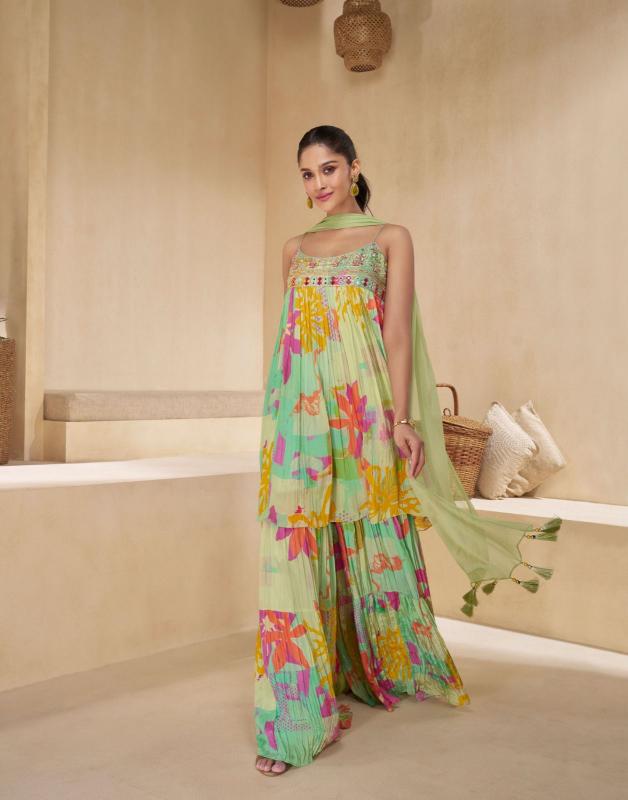 Sayuri Chakori Nx Designer Indo Western Wholesale Catalog
