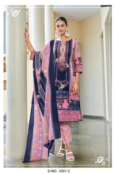 Shraddha Nx Mahgul Sitara Vol 1 Cotton Dupatta Pakistani Suit Wholesale Catalog
