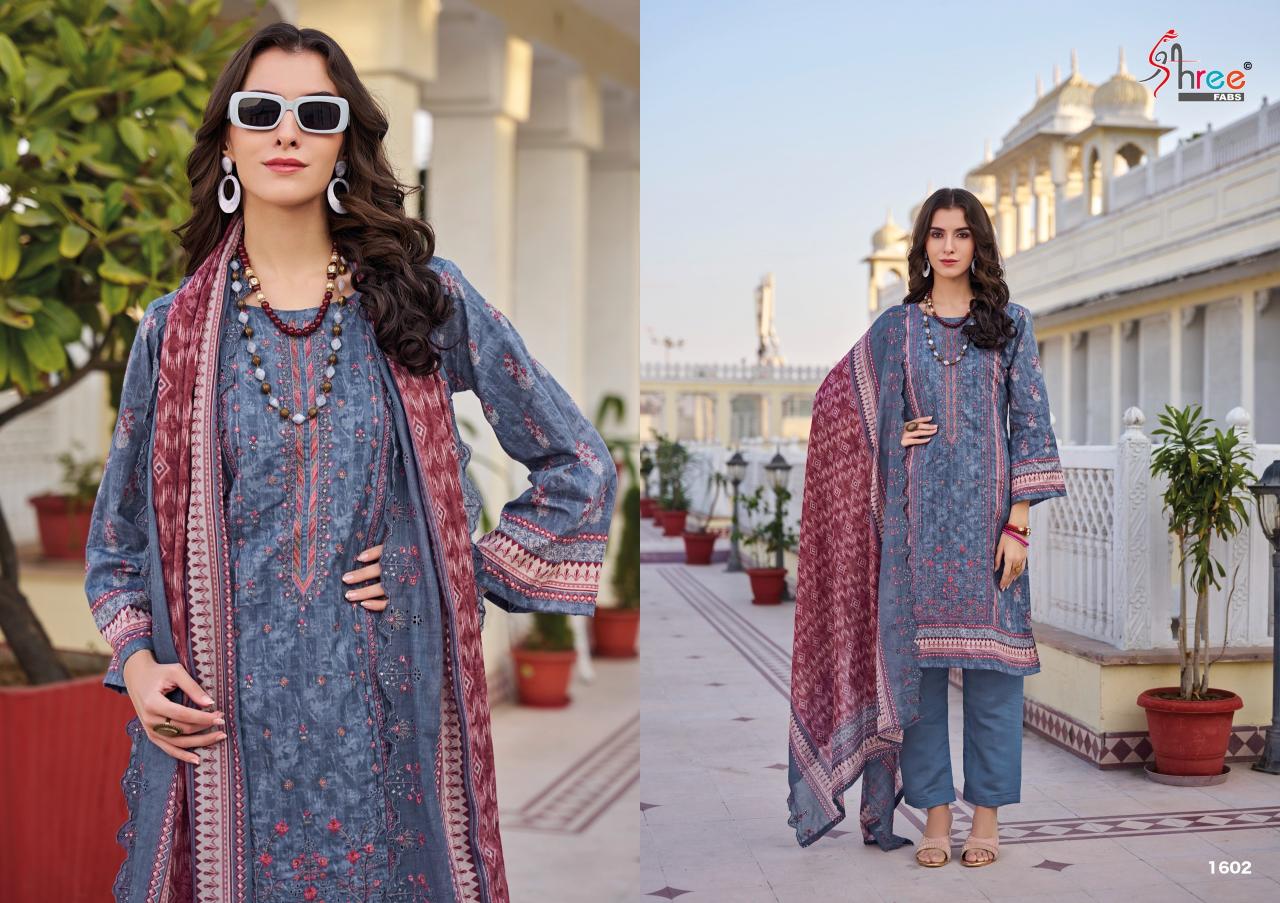 Shree Bin Saeed Lawn Collection Vol 16 Salwar Kameez Wholesale Catalog