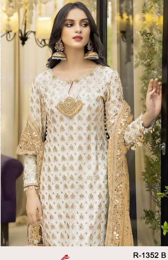 Shree Fabs K 1352 Georgette pakistani stitched suits wholesale