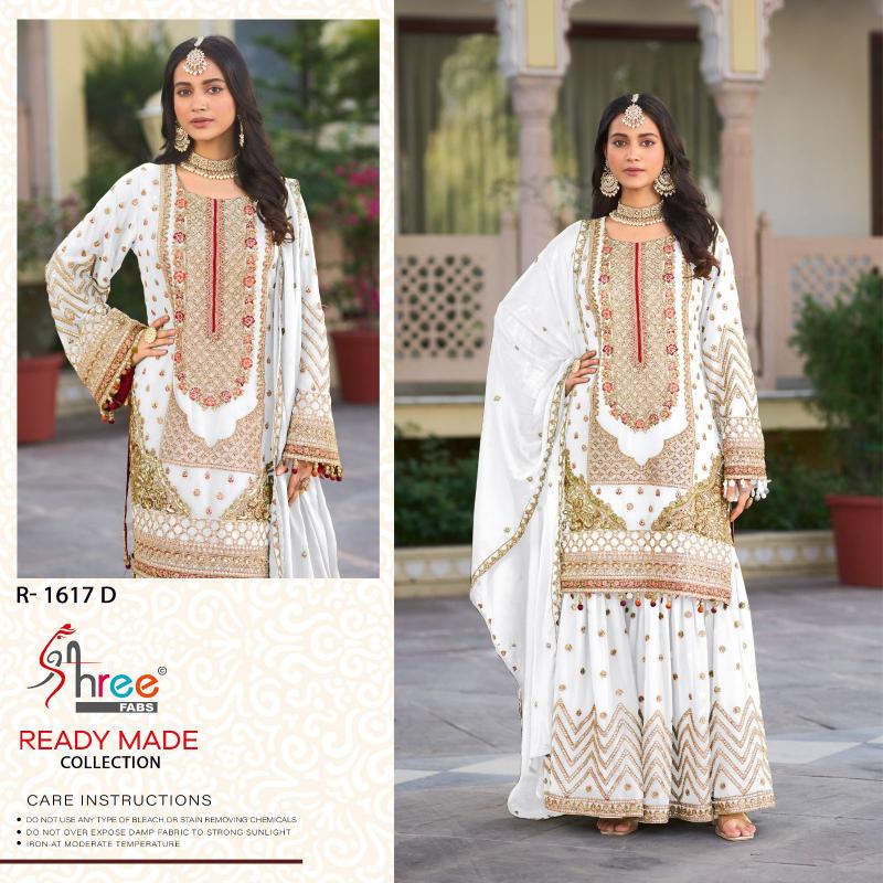 Shree Fabs R 1617 ABCD pakistani suits wholesalers in mumbai
