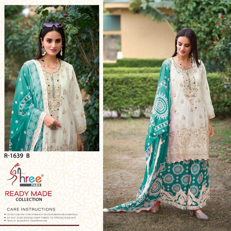 shree fabs R 1639 Ready Made Pakistani wholesale suits delhi