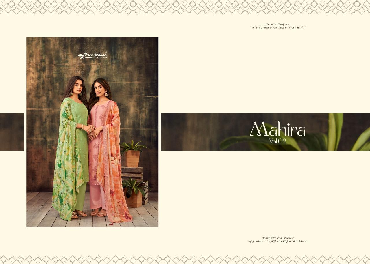 Shree Shalika Mahira Vol 2 designer salwar kameez wholesale in chennai