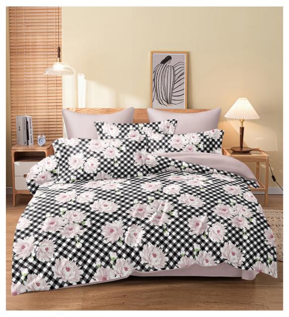 SIARA ( 1B + 2P ) DOUBLEBED QUEEN SIZE BEDSHEET Vol 2 Wholesale Catalog
