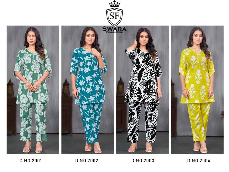 Swara Shree Vol 2 Jaipuri Prints Co Ord Set Wholesale Catalog