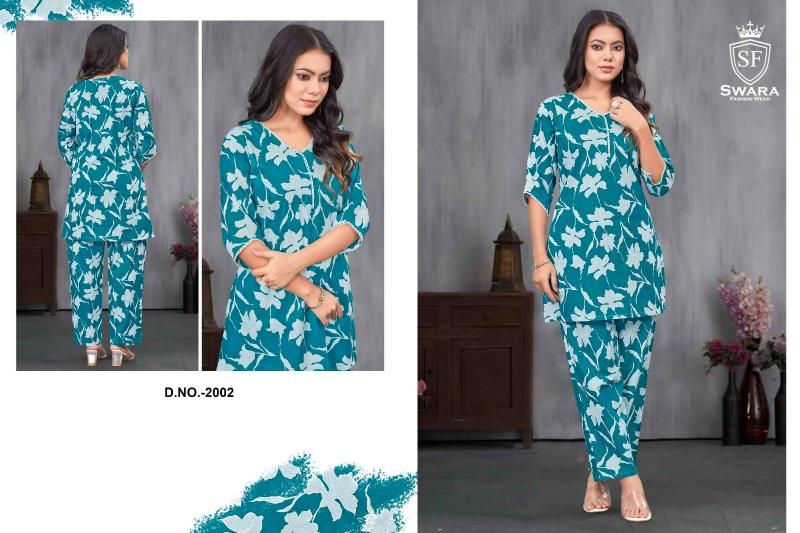 Swara Shree Vol 2 Jaipuri Prints Co Ord Set Wholesale Catalog