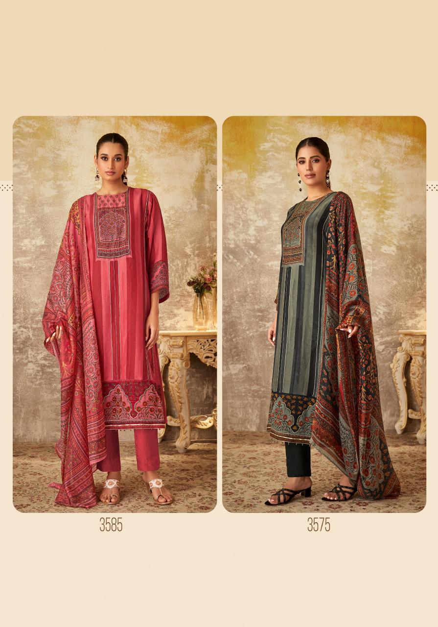T&M Kavya Viscose Simmer Digital Printed Salwar Kameez Wholesale Catalog