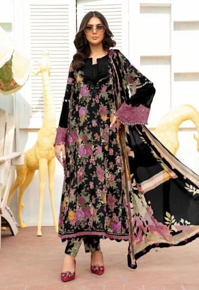Taj 567 And 568 Cotton Dupatta pakistani suit wholesale market