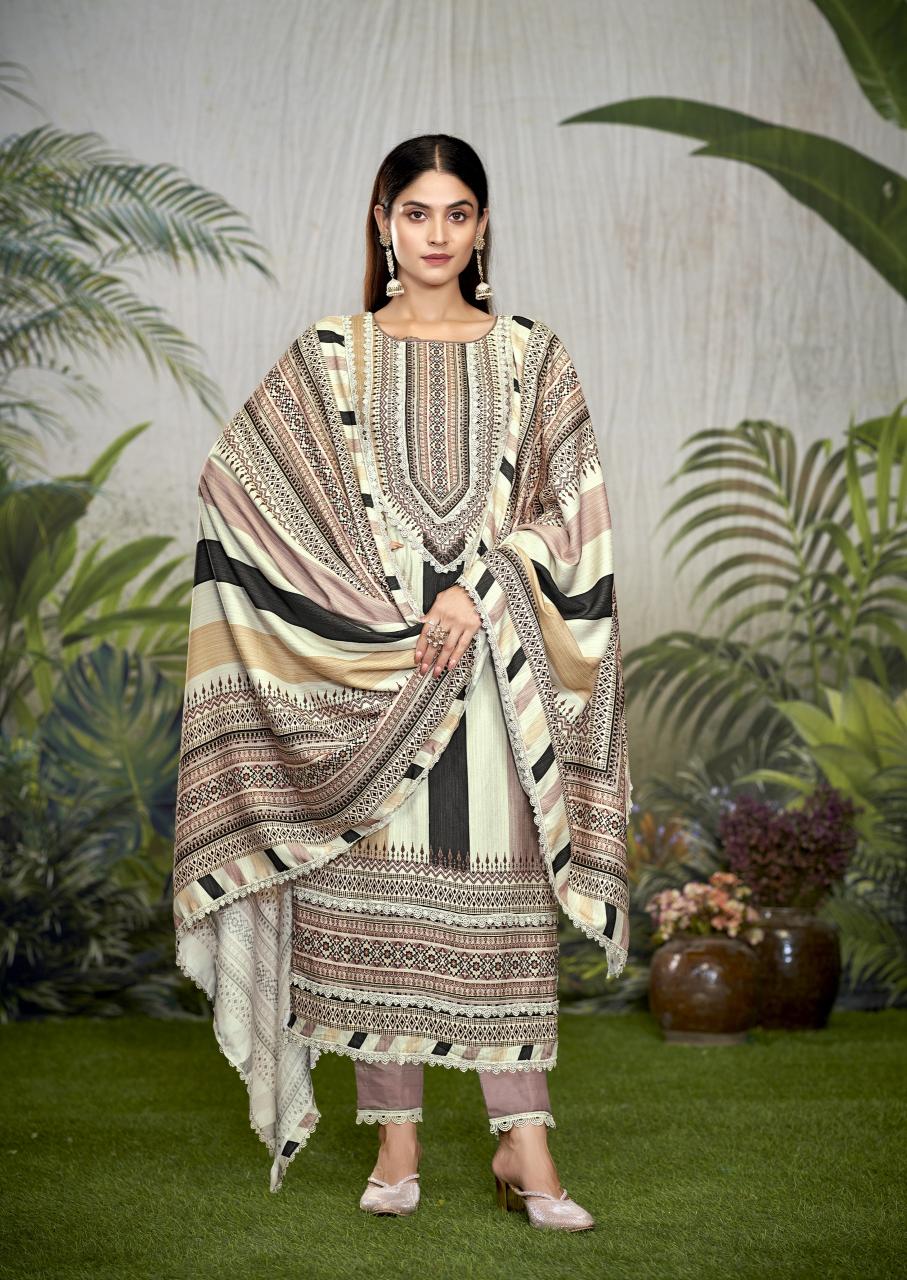 The Hermitage Shop Azaa Vol 2 unstitched salwar kameez wholesalers in mumbai
