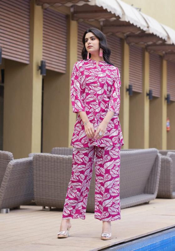 Tips & Tops Fashion Beats Vol 08 Rayon Printed Co Ord Set Wholesale Catalog