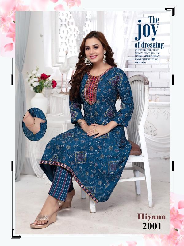 TRENDY HINAYA VOL.3.1 embellished anarkali kurti online india