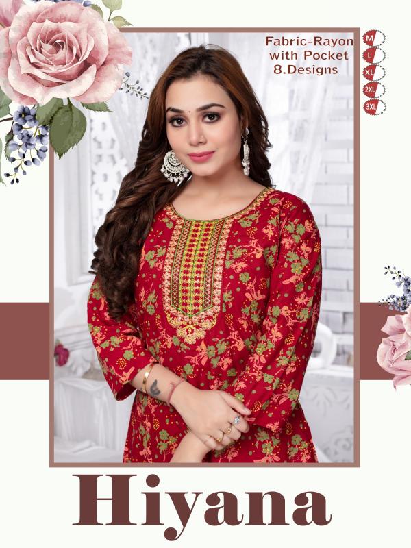 TRENDY HINAYA VOL.3.1 embellished anarkali kurti online india