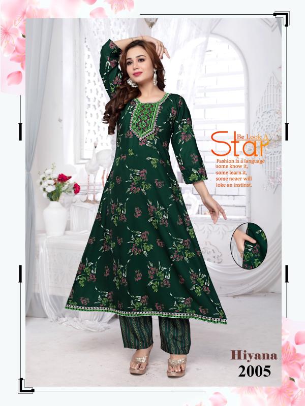 TRENDY HINAYA VOL.3.1 embellished anarkali kurti online india