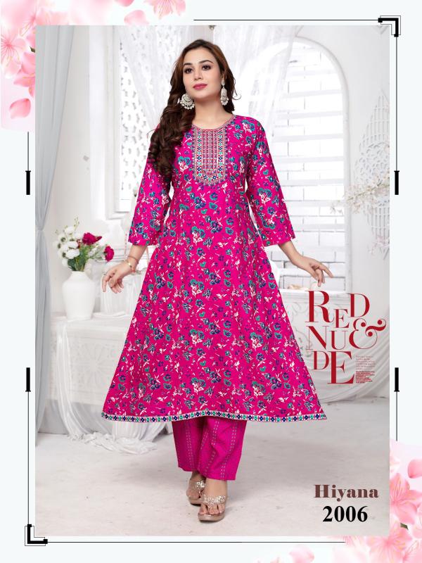 TRENDY HINAYA VOL.3.1 embellished anarkali kurti online india