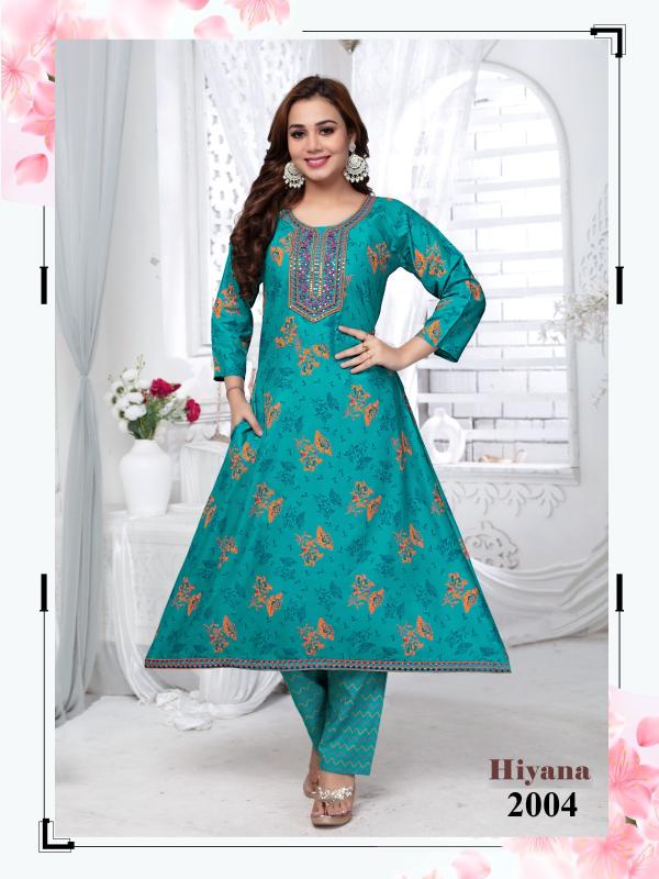 TRENDY HINAYA VOL.3.1 embellished anarkali kurti online india