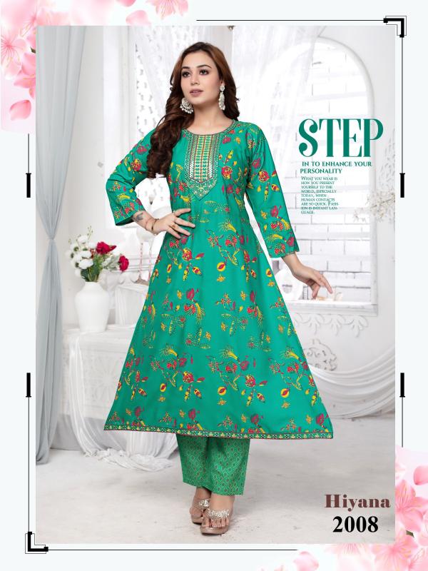 TRENDY HINAYA VOL.3.1 embellished anarkali kurti online india