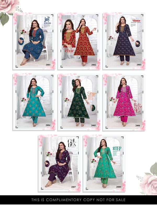 TRENDY HINAYA VOL.3.1 embellished anarkali kurti online india