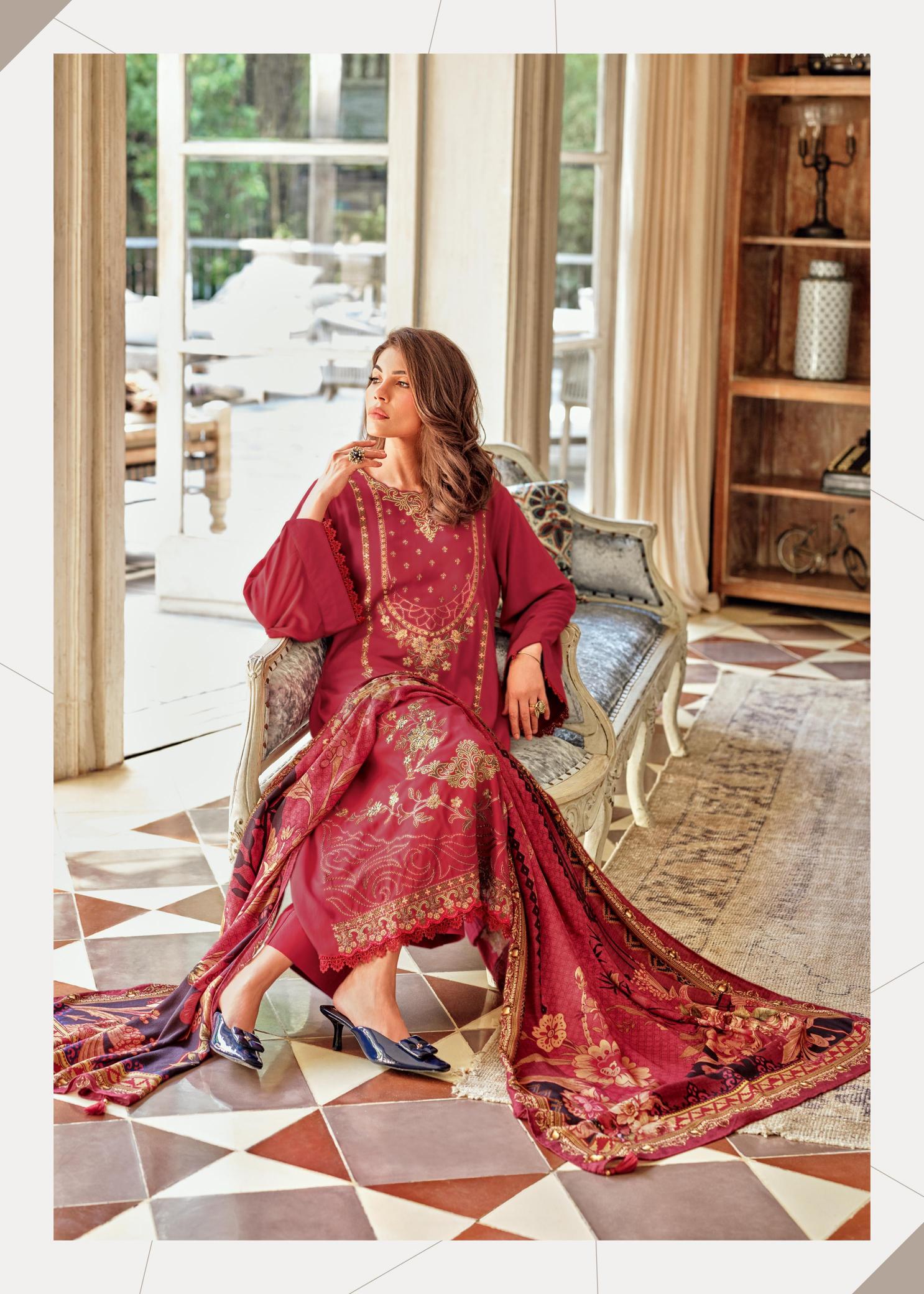 Varsha Ornate wholesale salwar kameez market in kolkata