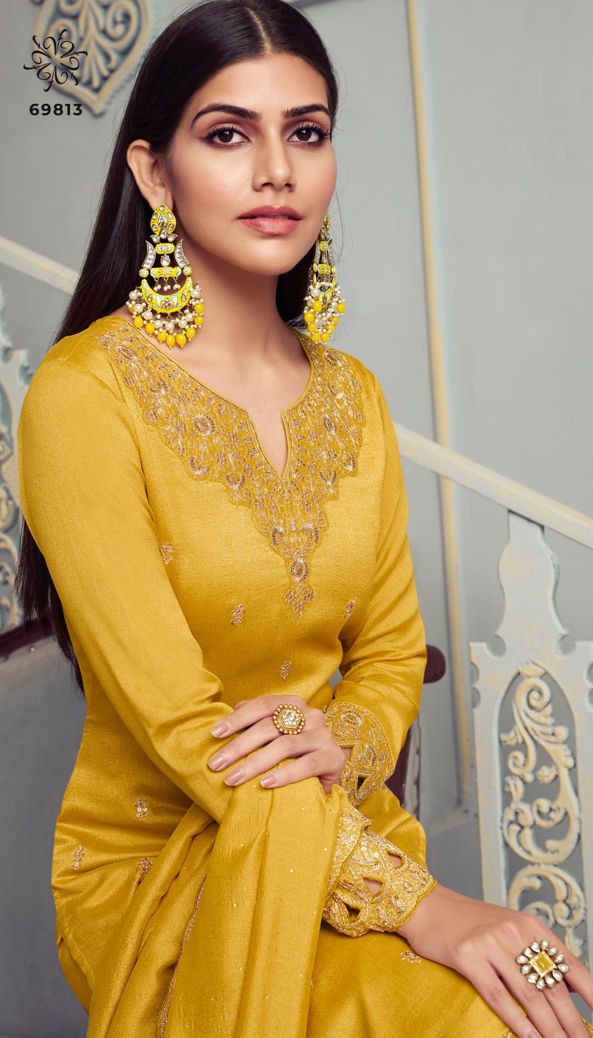 Vinay Kuleesh Shaheen Vol 8 Georgette Designer Salwar Suit Wholesale catalog