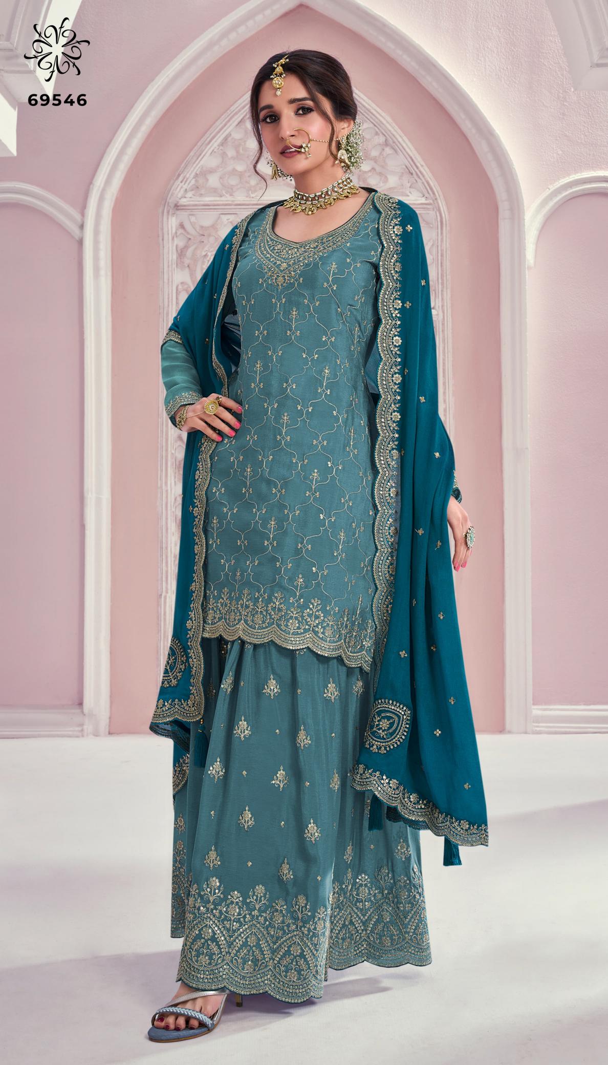 Vinay Kuleesh Rangrasiya Hitlist Salwar Kameez Wholesale Catalog