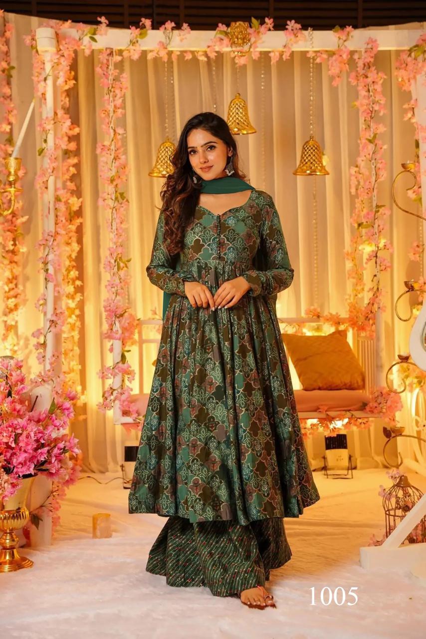 Vyoma Vol 1 Masleen Digital extra long sleeves kurti india