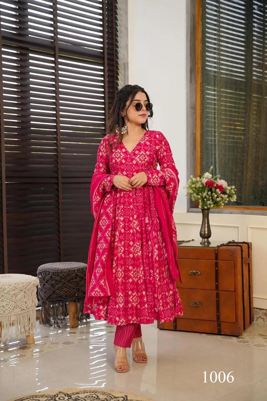 Vyoma Vol 1 Masleen Digital extra long sleeves kurti india
