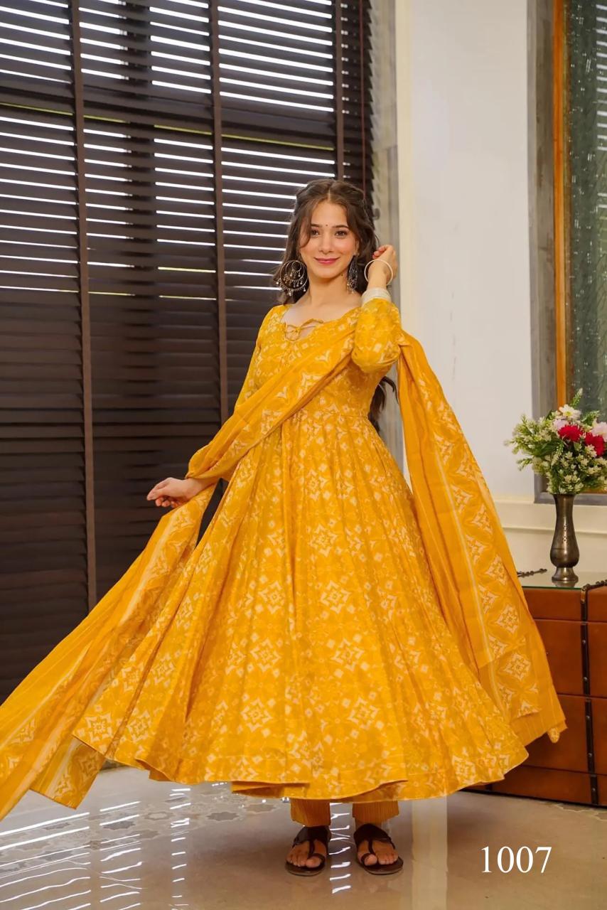 Vyoma Vol 1 Masleen Digital extra long sleeves kurti india