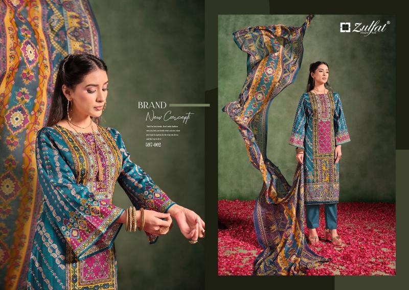 Zulfat Raabta Vol 2 Jam Cotton wholesale ladies dress material in mumbai