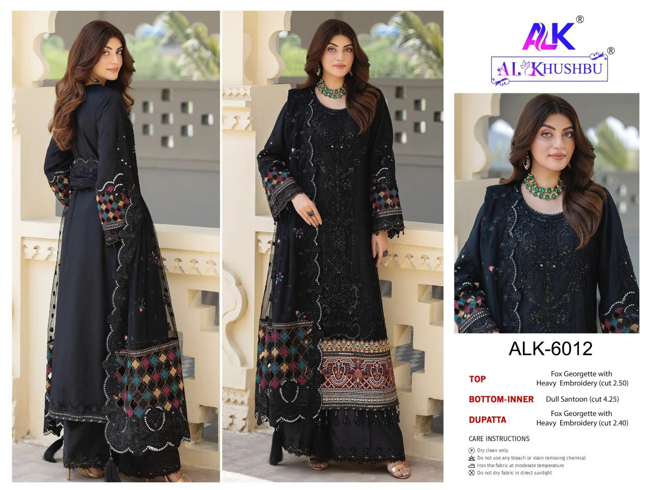 Al Khushbu Afifa Vol 4 Georgette Pakistani Suits Wholesale Catalog
