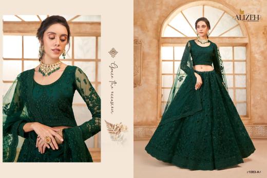 Alizeh Bridal Heritage Vol 3 Catalog Color Saga Designer wholesale lehenga market