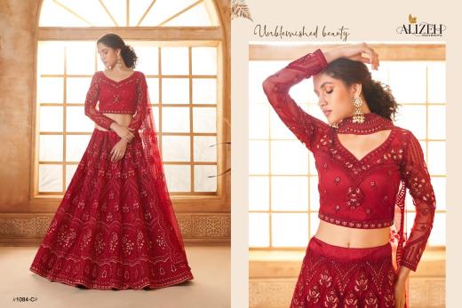 Alizeh Bridal Heritage Vol 3 Catalog Color Saga Designer wholesale lehenga market