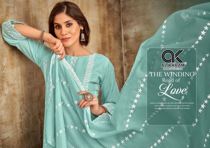 Alkaram Lahori Work Vol-01 – karachi Dress Material - Wholesale Catalog