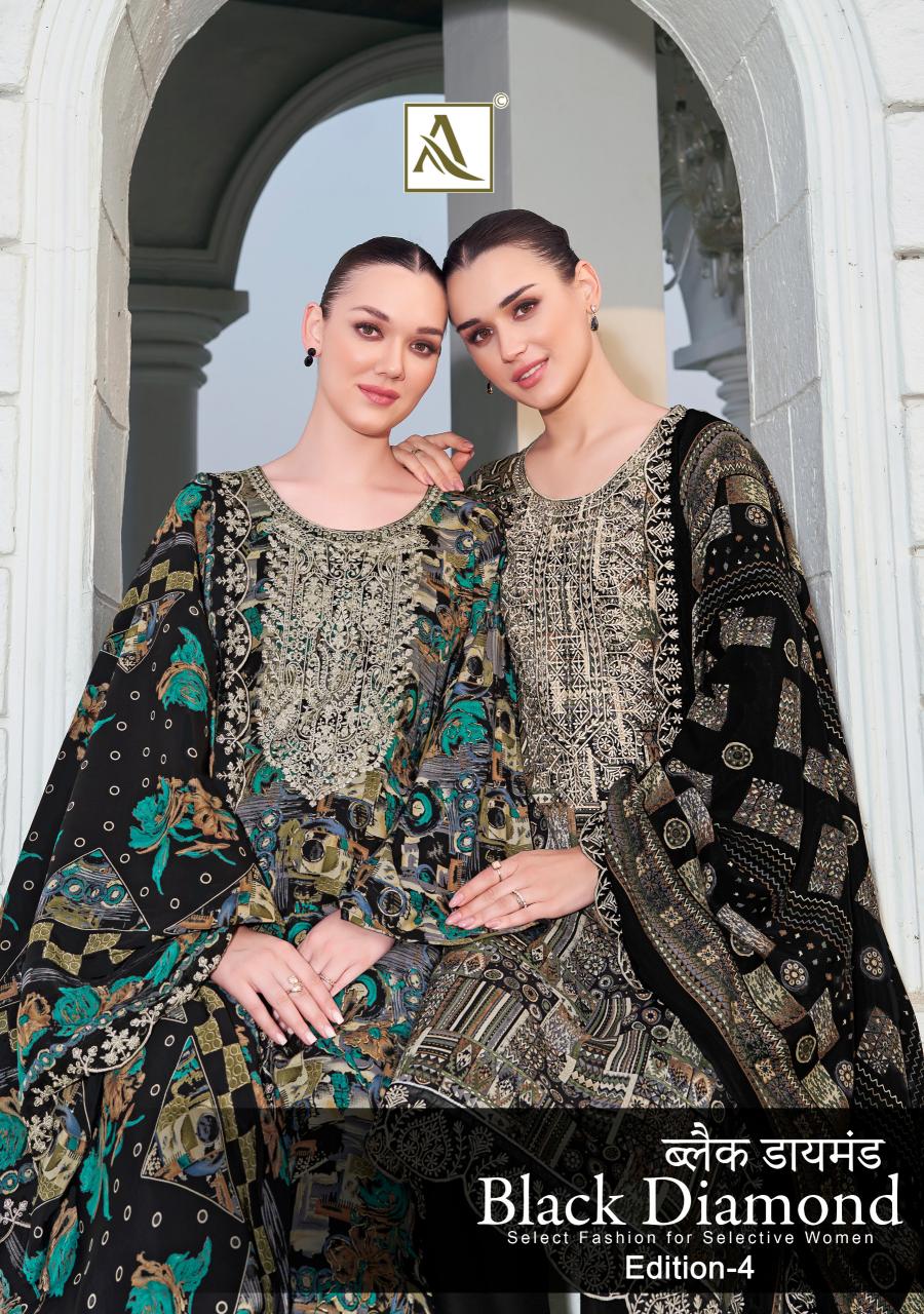Alok Black Diamond Vol 4 Catalog dress material for girls wholesale shop in rishikesh