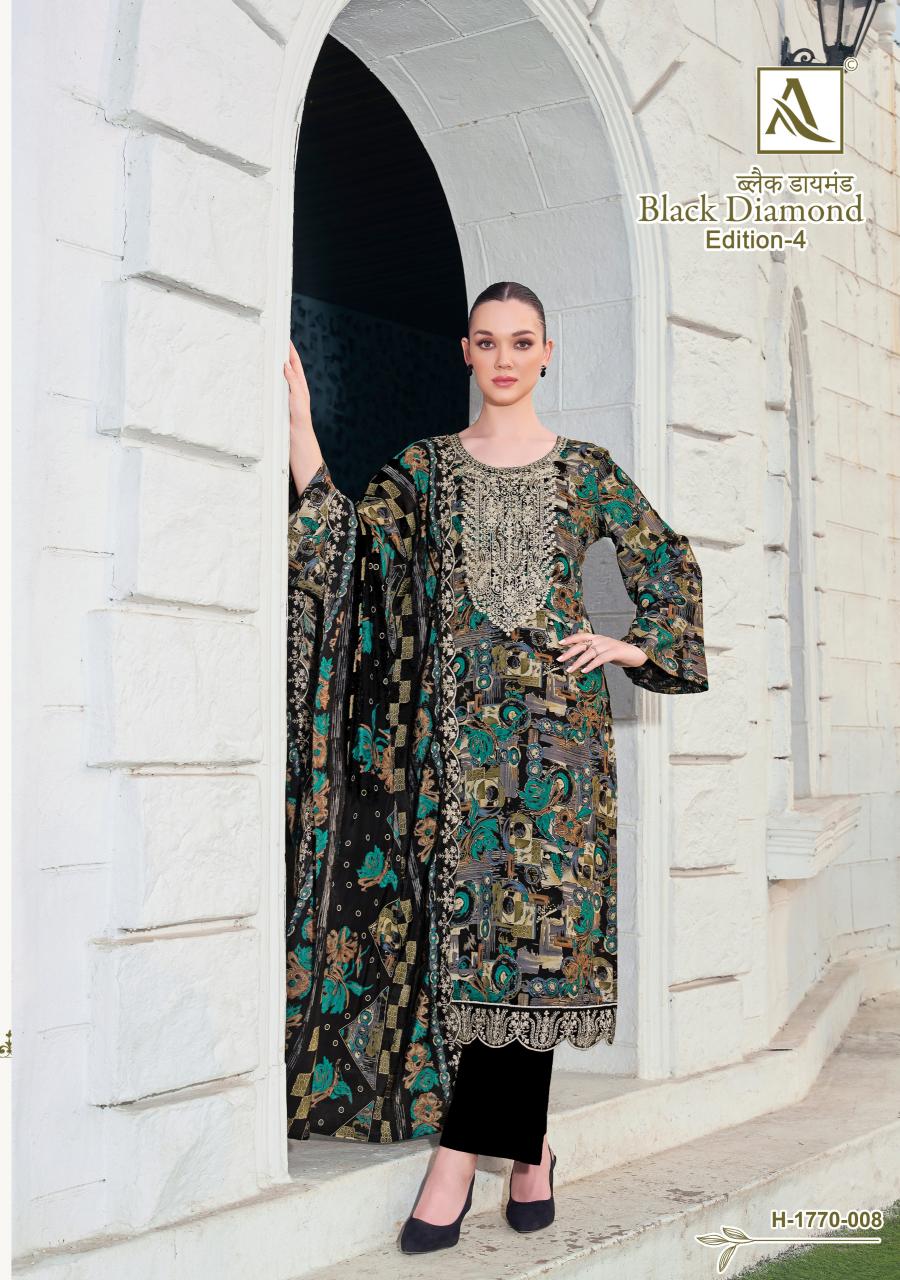 Alok Black Diamond Vol 4 Catalog dress material for girls wholesale shop in rishikesh