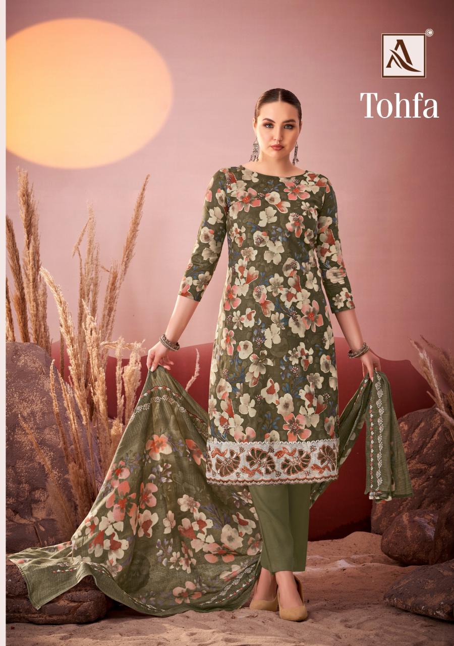 Alok Tohfa Catalog dress materials wholesale dealers in bangalore