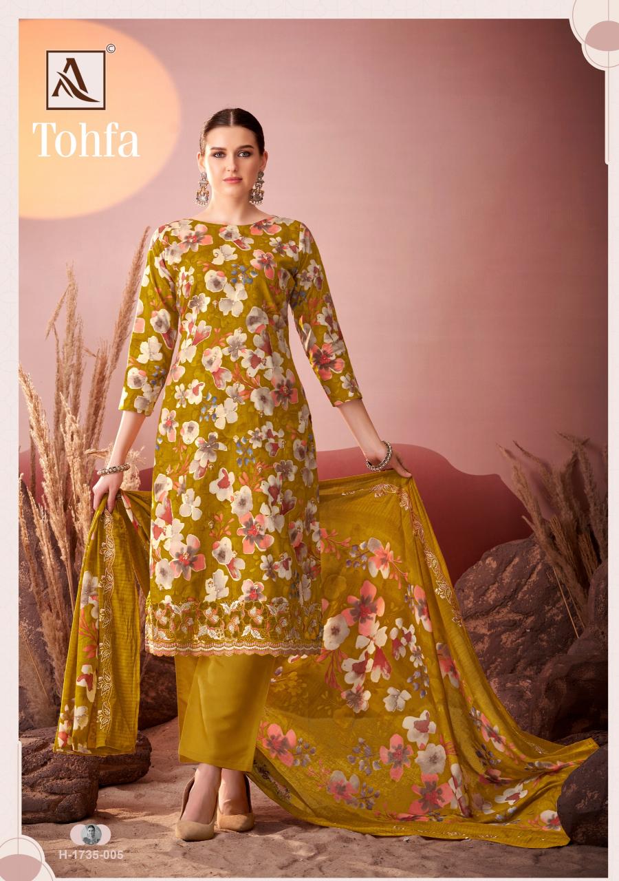 Alok Tohfa Catalog dress materials wholesale dealers in bangalore