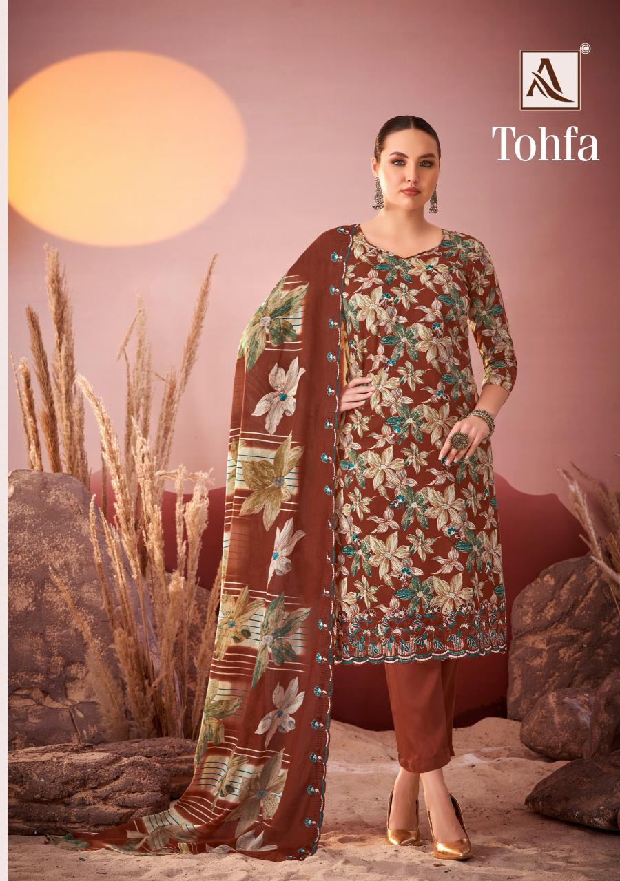 Alok Tohfa Catalog dress materials wholesale dealers in bangalore