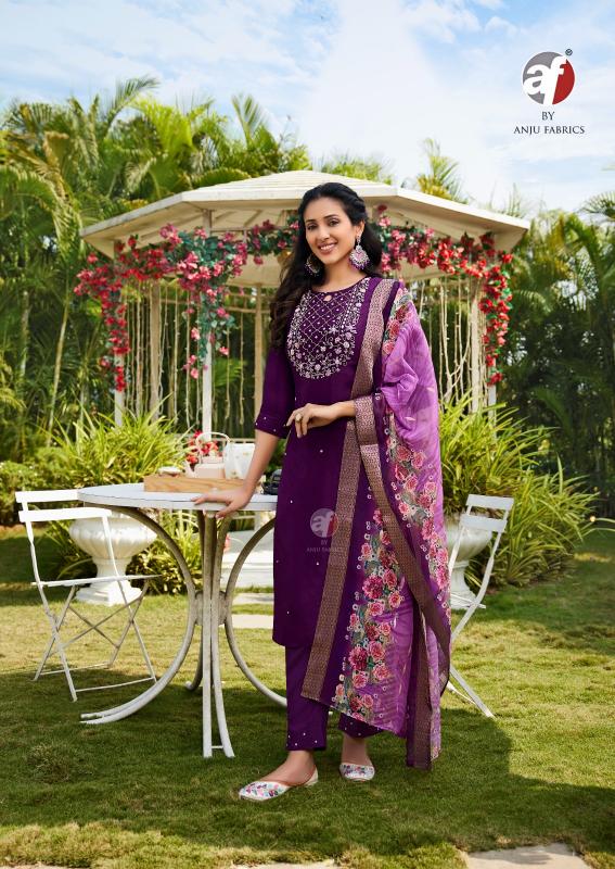 Anju Fabrics Ghunghat Vol 12 Catalog branded kurti manufacturer in surat