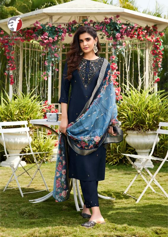 Anju Fabrics Ghunghat Vol 12 Catalog branded kurti manufacturer in surat
