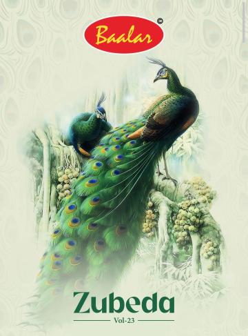 Baalar Zubeda Vol-23 – Dress Material - Wholesale Catalog