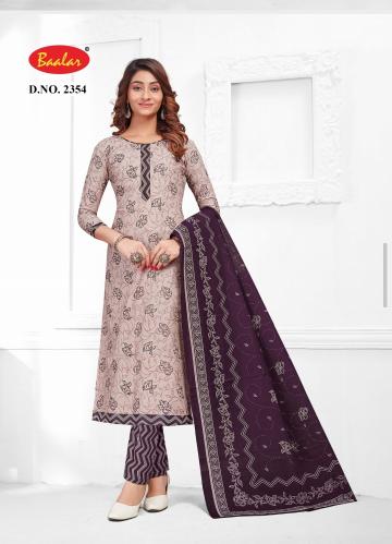 Baalar Zubeda Vol-23 – Dress Material - Wholesale Catalog