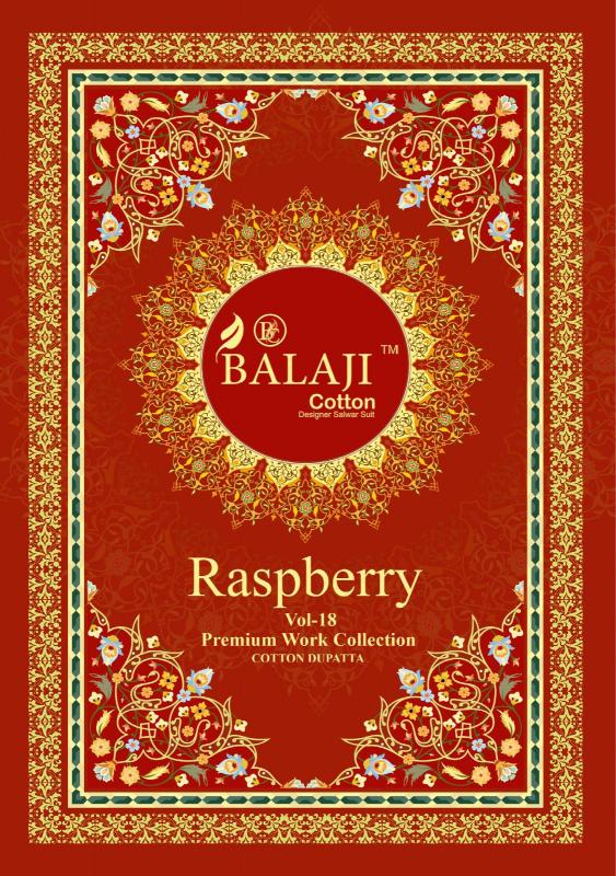Balaji Raspberry Vol-18 – Dress Material - Wholesale Catalog