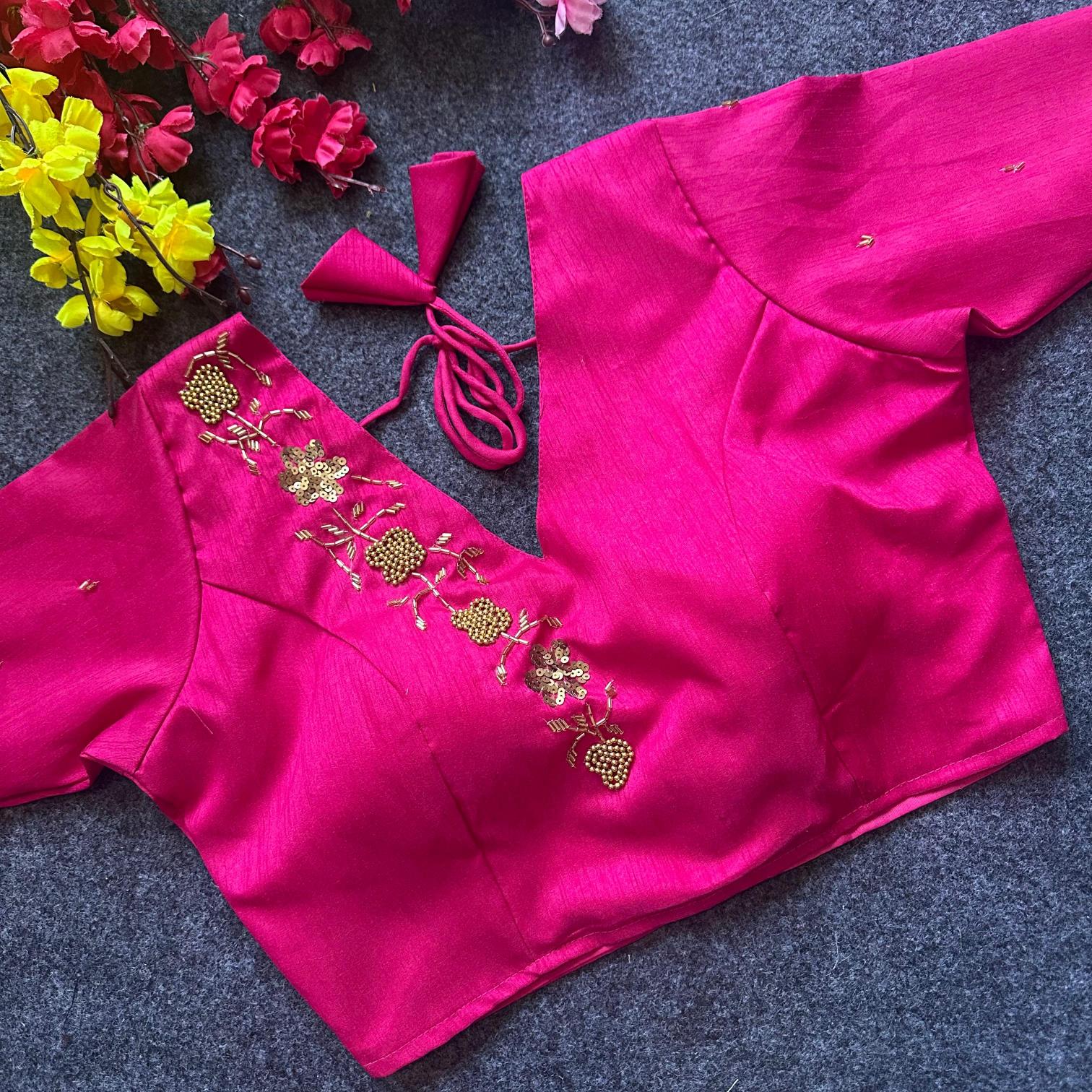 Bloueswala Hand work Blouse Catalog readymade blouse wholesale market