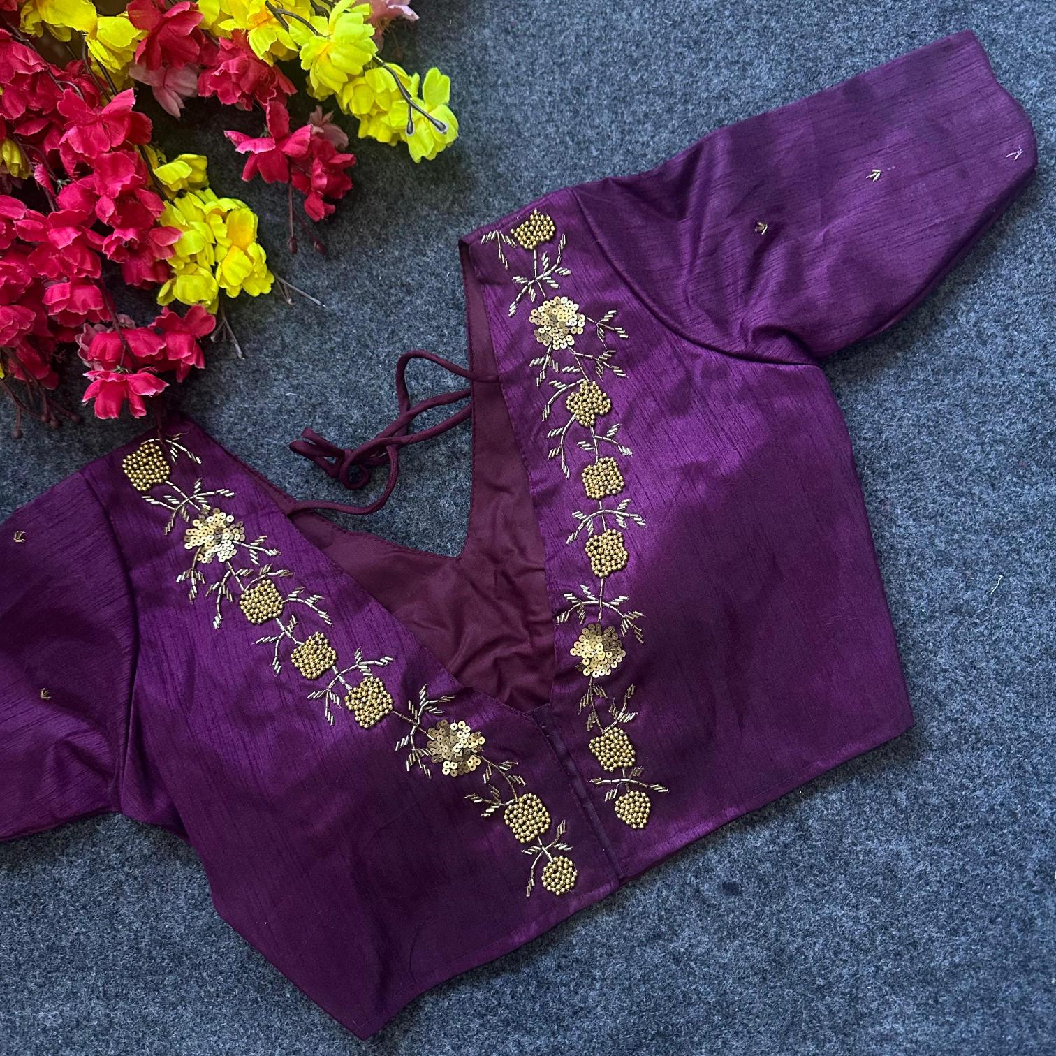 Bloueswala Hand work Blouse Catalog readymade blouse wholesale market